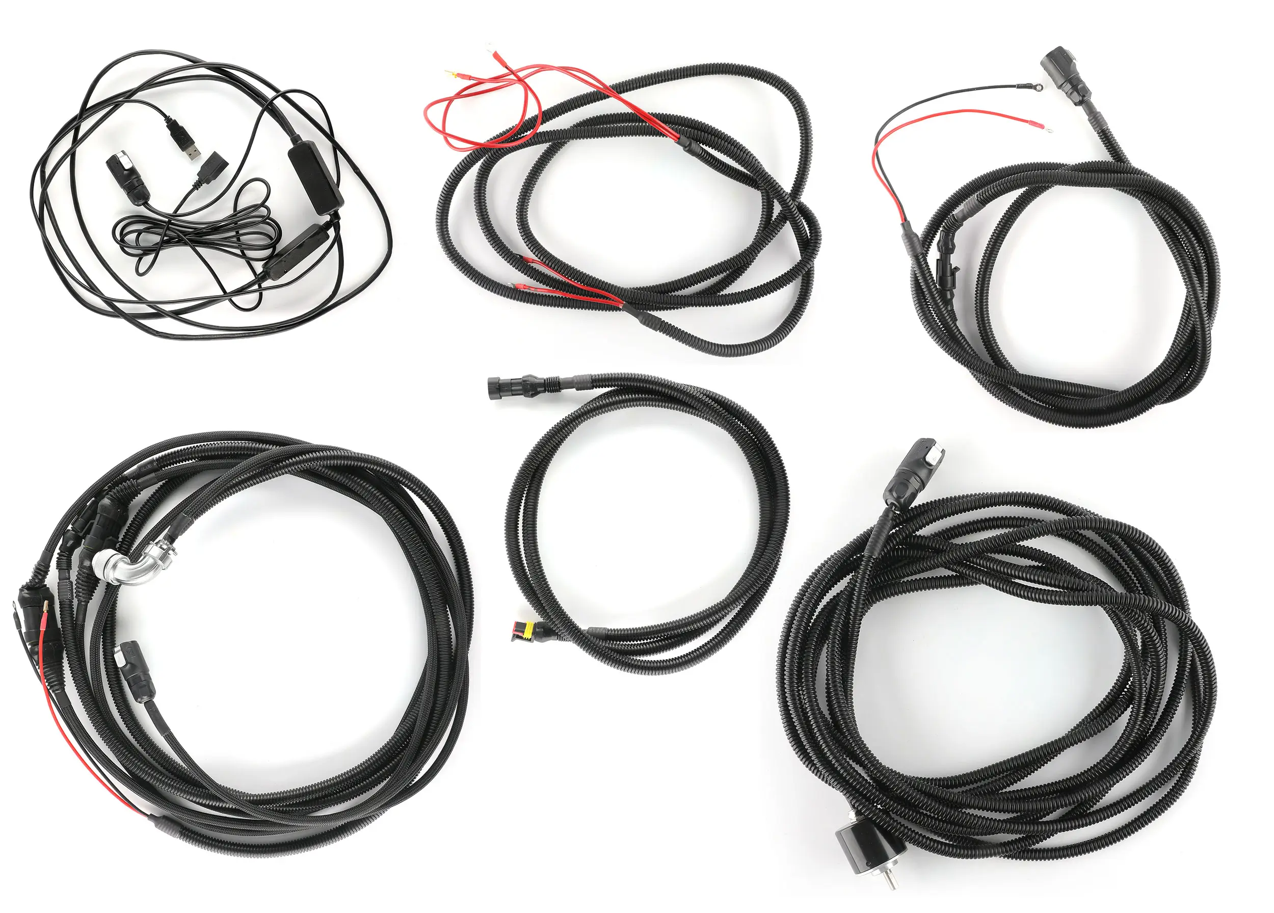 Подруливатель для техники «Кампус» - комплект кабелей и крепежа